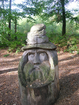 Beacon Hill wood sculpture
