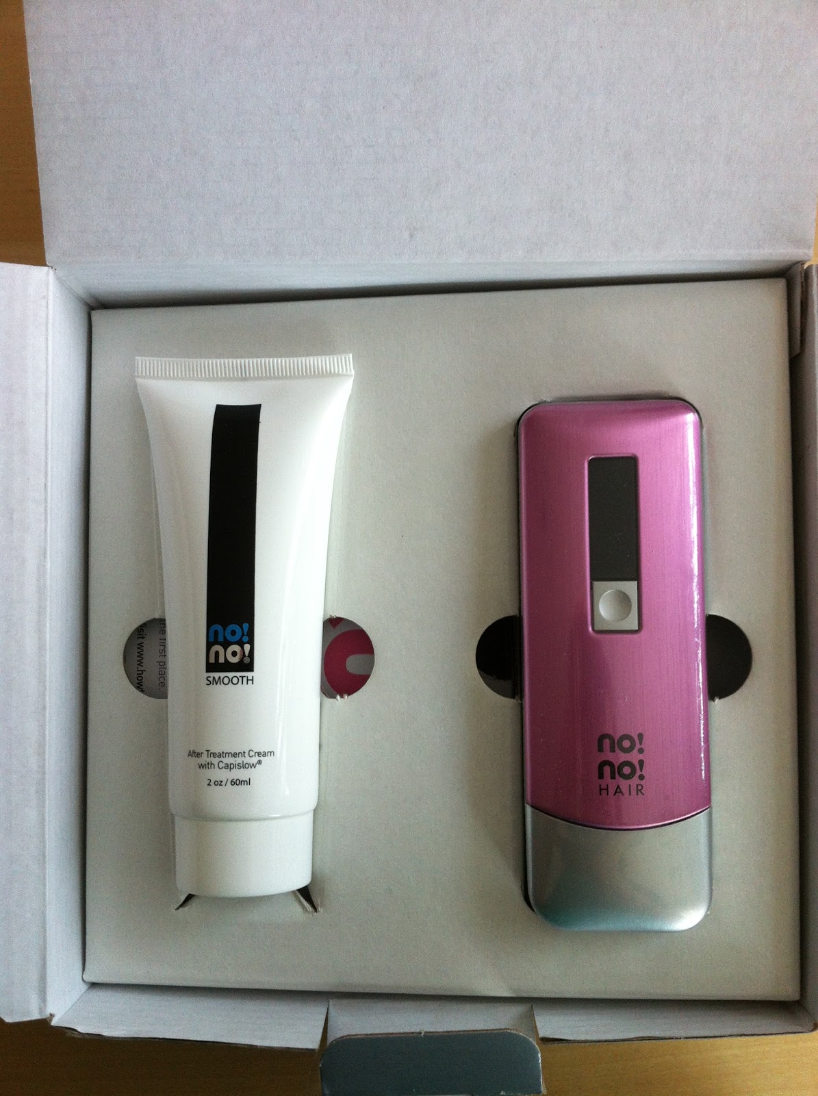Cupcakemauserl's Beauty & Lifestyle Blog No No Hair Removal System
