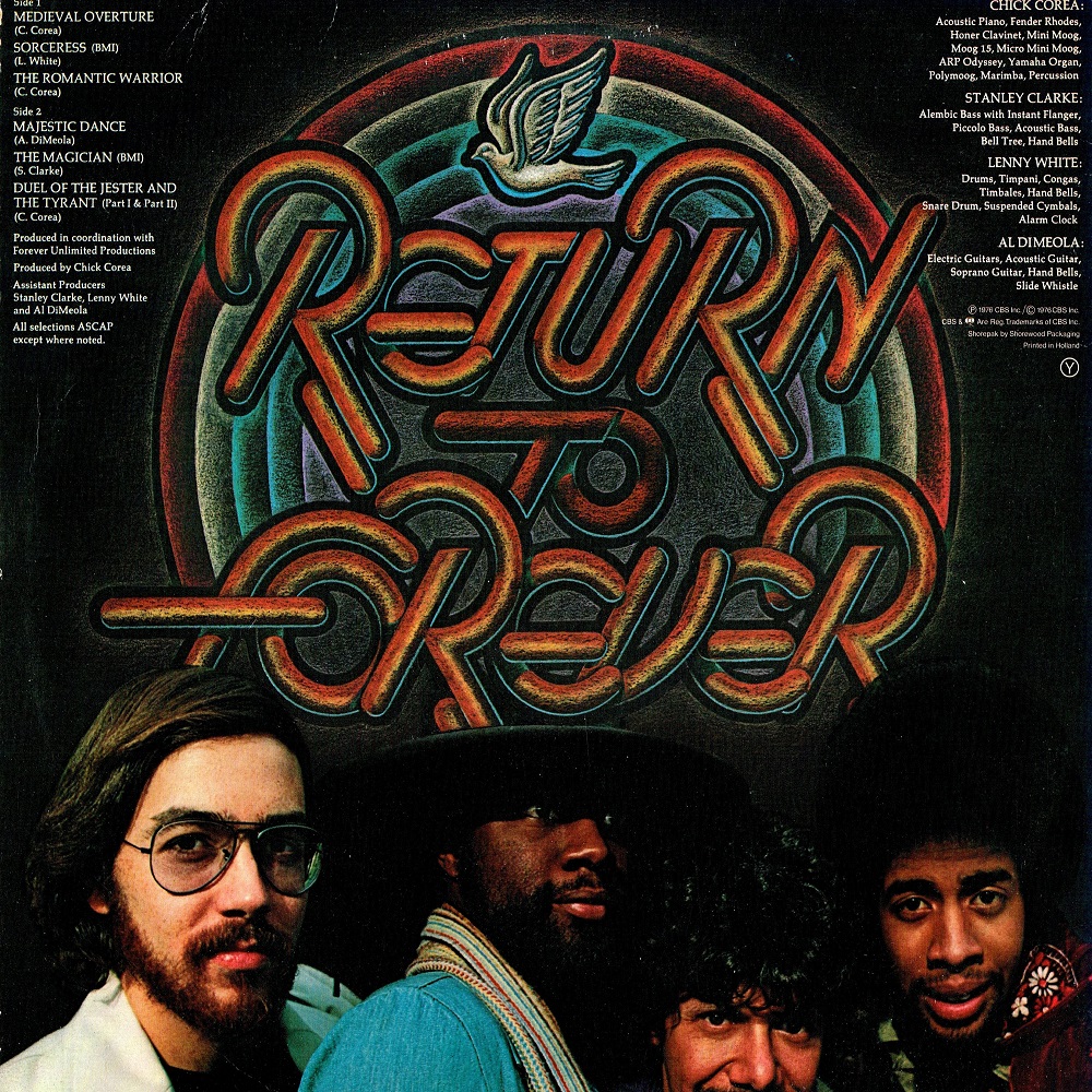 Return To Forever Romantic Warrior (1976) Lp naald op de groef