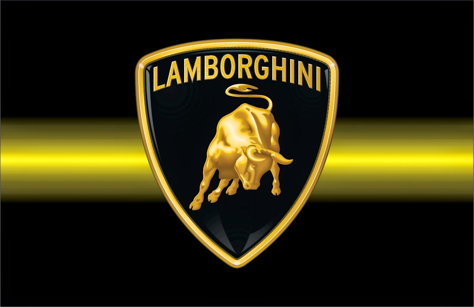 Lamborghini Logo Black Wallpaper Free Download