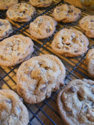 Easy to make Whole Wheat Browned Butter Chocolate Chip Cookies!