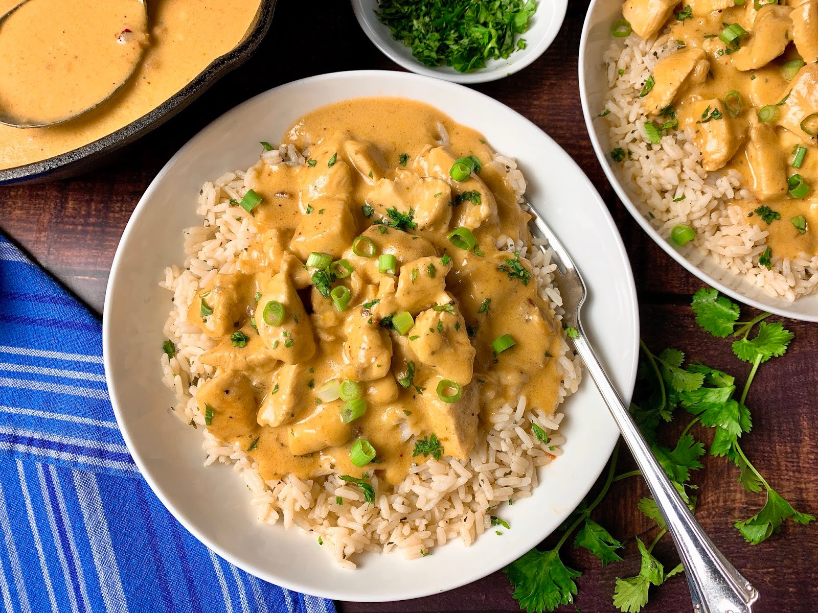 Cheesy Chicken in Chipotle Cream Sauce