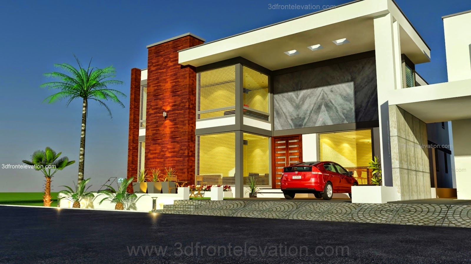 ... + Simple + Elegant House Design For Karachi , @ PLot size 50' X 90