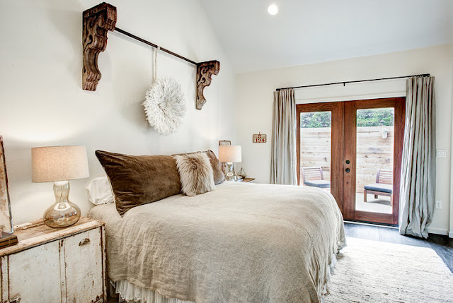 Boho cottage by The Vintage Round Top