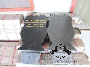 Tipe Batu Nisan Marmer serta granite Tulungagung : Nisan Granit Kembang