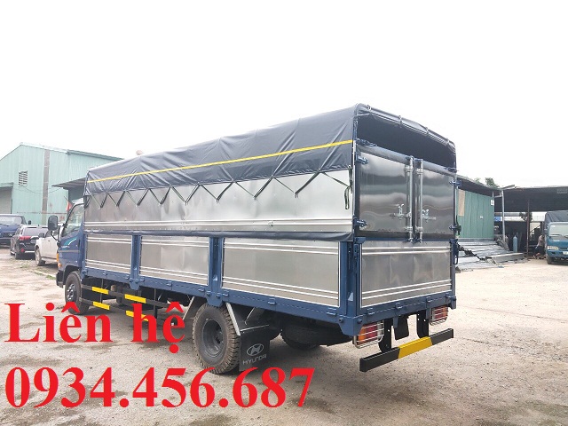 Hyundai 110XL thùng bạt Hyundai 110XL thùng bạt
