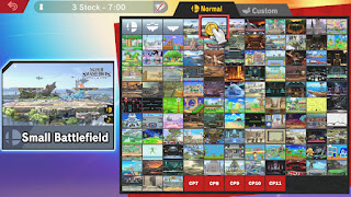 stage select screen in version 8.1.0