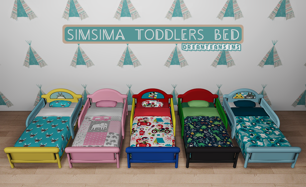 SimSima Toddlers Bed (S3 to S4) dreamteamsims