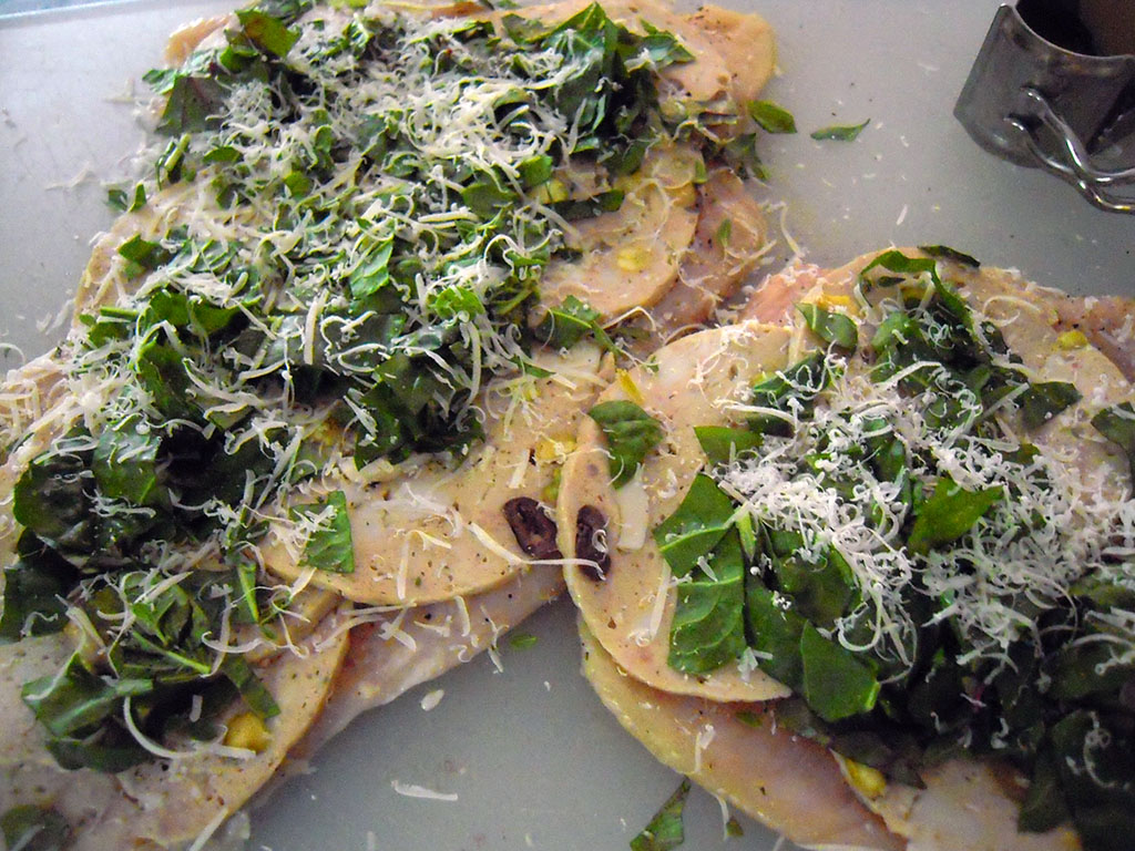 with food and love MORTADELLA ROLLED TURKEY BREAST, Recipe for