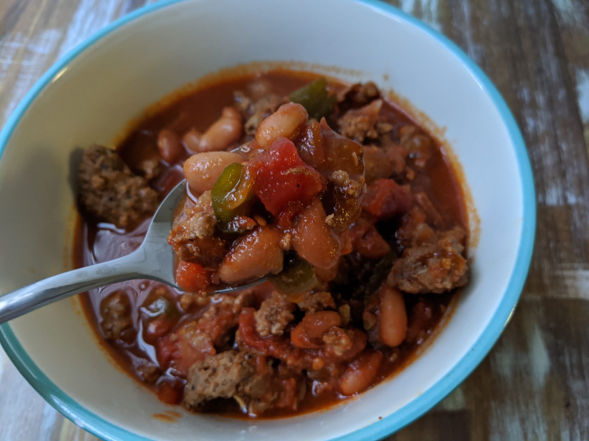 Slow Cooker Chuck Wagon Chili