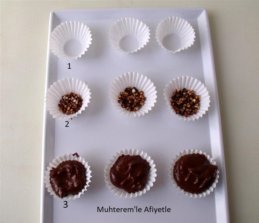 Muhterem�le Afiyetle KARABUĞDAY PATLAKLI ÇİKOLATA