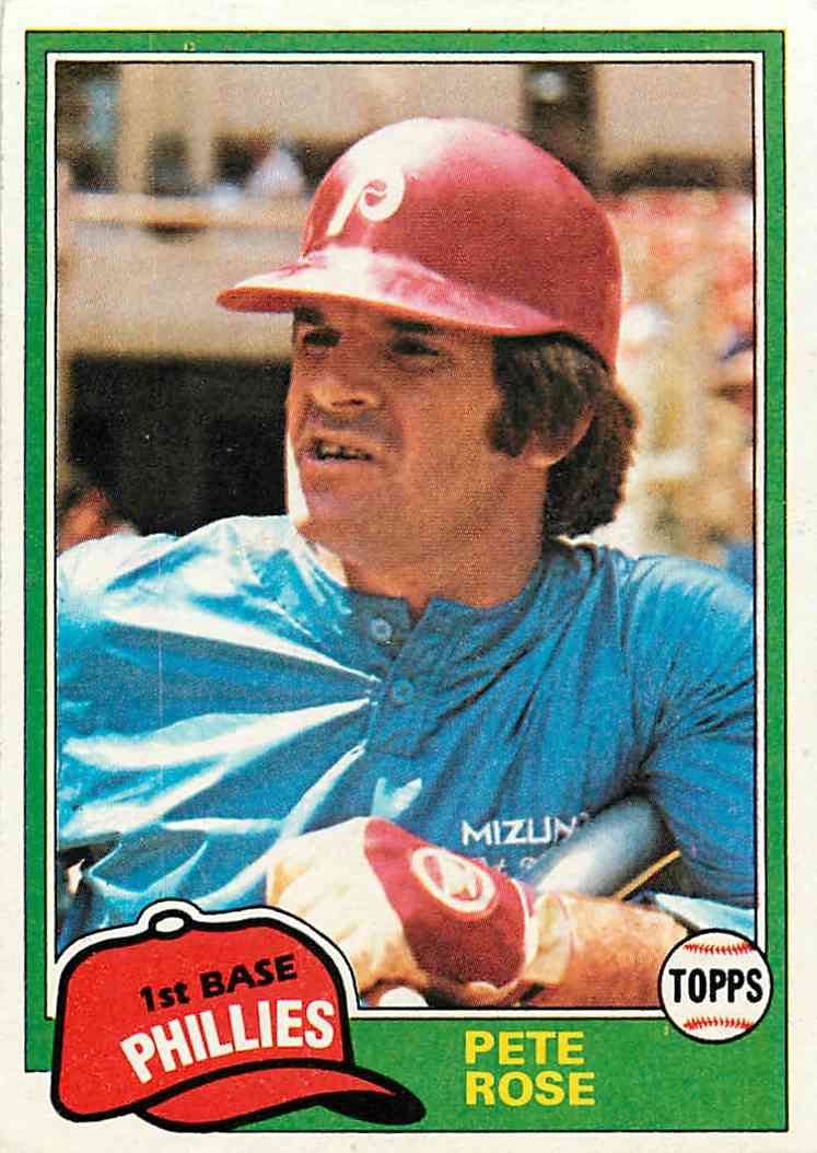Baseball Cards Come to Life! 1981 Topps Pete Rose