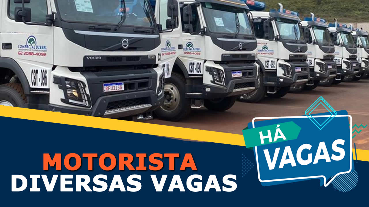 vaga para motorista