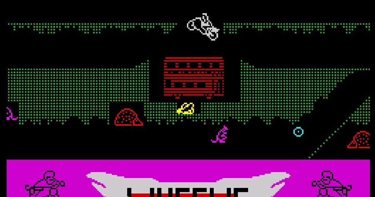 Indie Retro News Wheelie Riding Motorbikes ZX Spectrum style in a