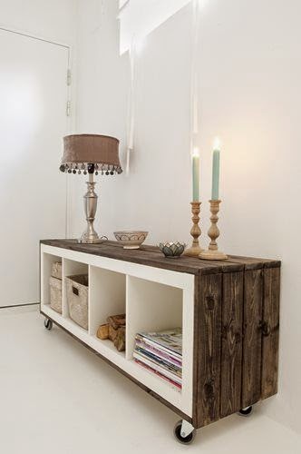 Decorando con palets en el salón
