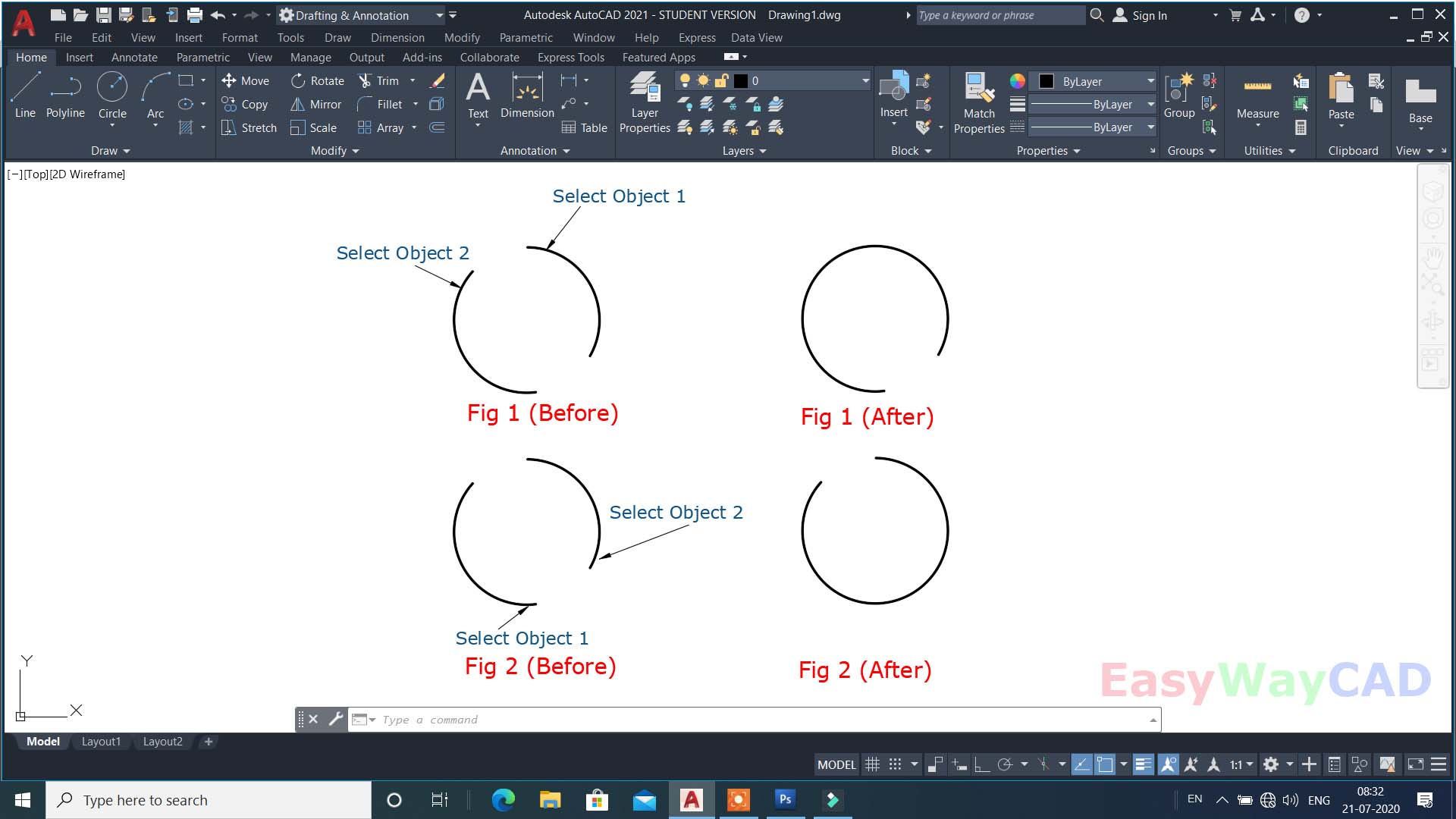 AutoCAD Software learn software steps by stpes