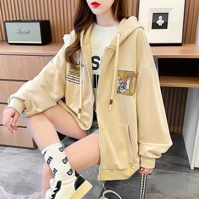 ÁO KHOÁC HOODIE NAM NỮ PHỐI THEO PHONG CÁCH HÀN QUỐC FORM RỘNG HÌNH THÊU SIÊU ĐẸP CỰC CHẤT LƯỢNG HÀNG HOT TREND