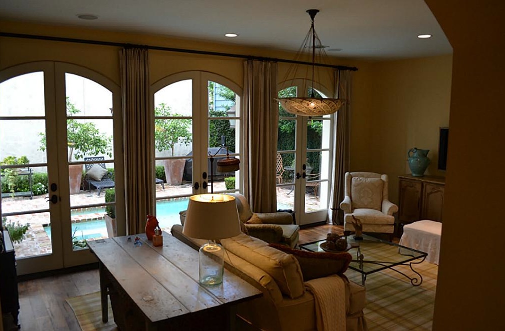 French Country Style Modern Day Townhouse Fashioned with Old World