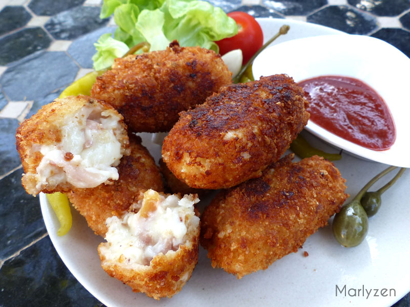 Croquetas au jambon cru