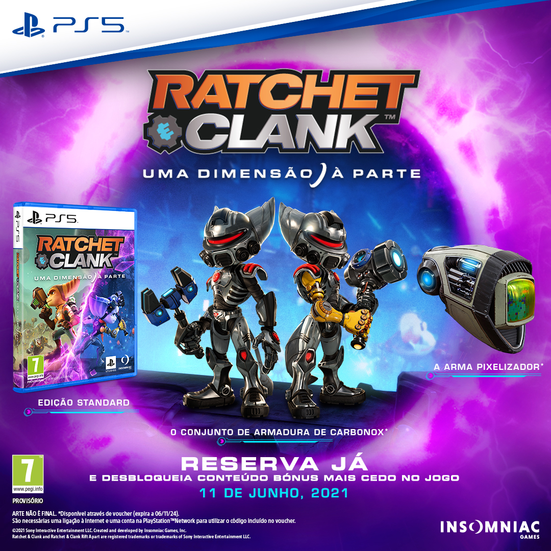 Ratchet & Clank: Rift Apart não chegará ao PS4