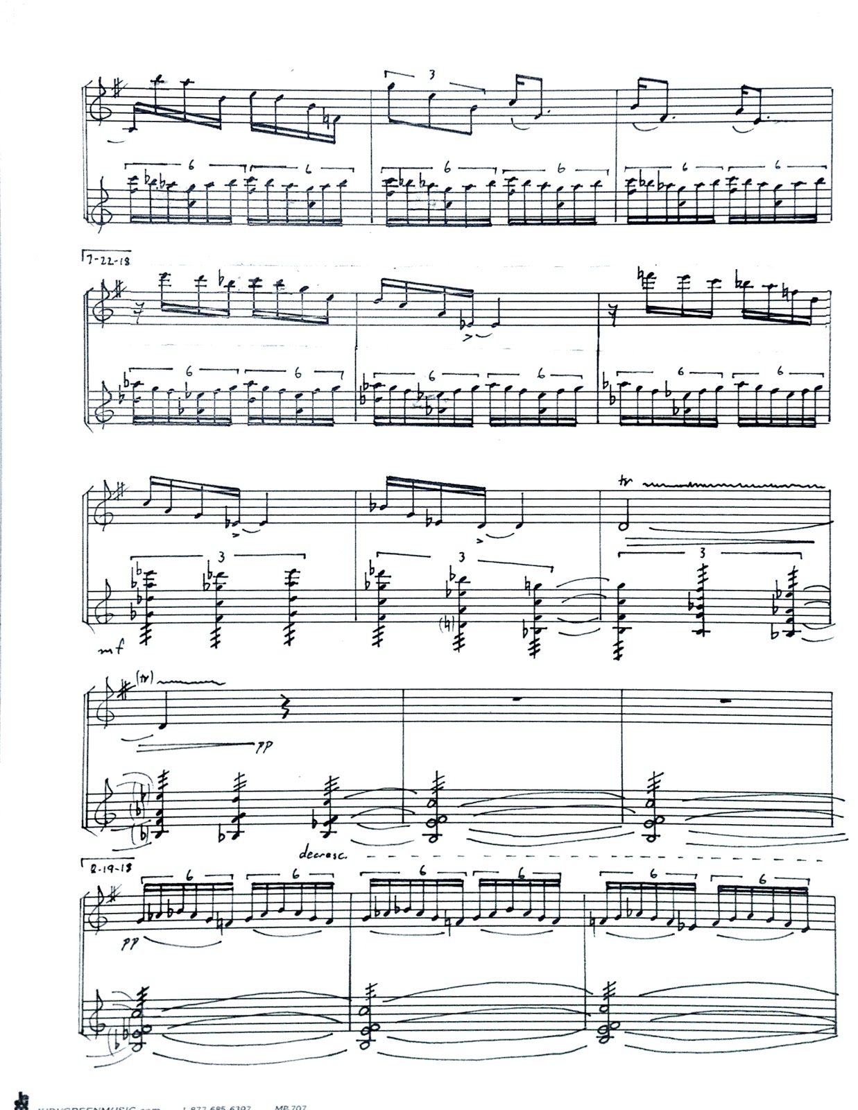 Finding Beauty in Ephemera Diabelli Project 209 Duet for and Marimba, Part 6