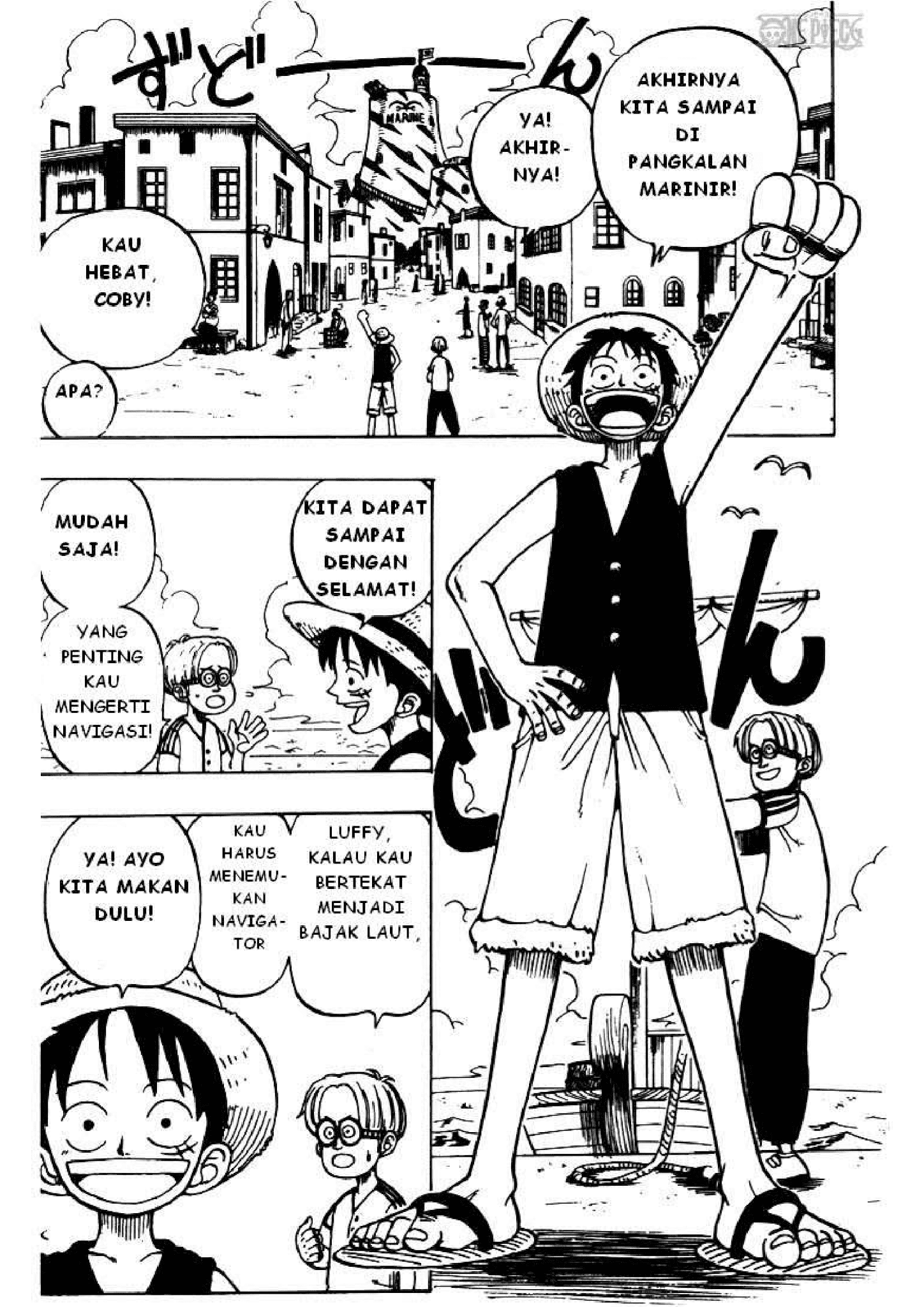 Manga One Piece Chapter 0003 Bahasa Indonesia
