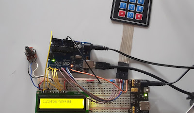 Arduino Keypad and LCD Interfacing with Code | ee-diary
