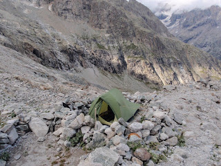 Tente pour l'alpinisme