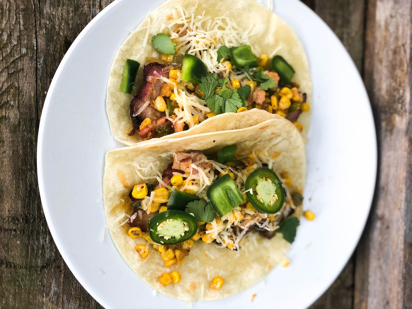 Whiskey Boat Bungalow Brisket StreetCorn Tacos