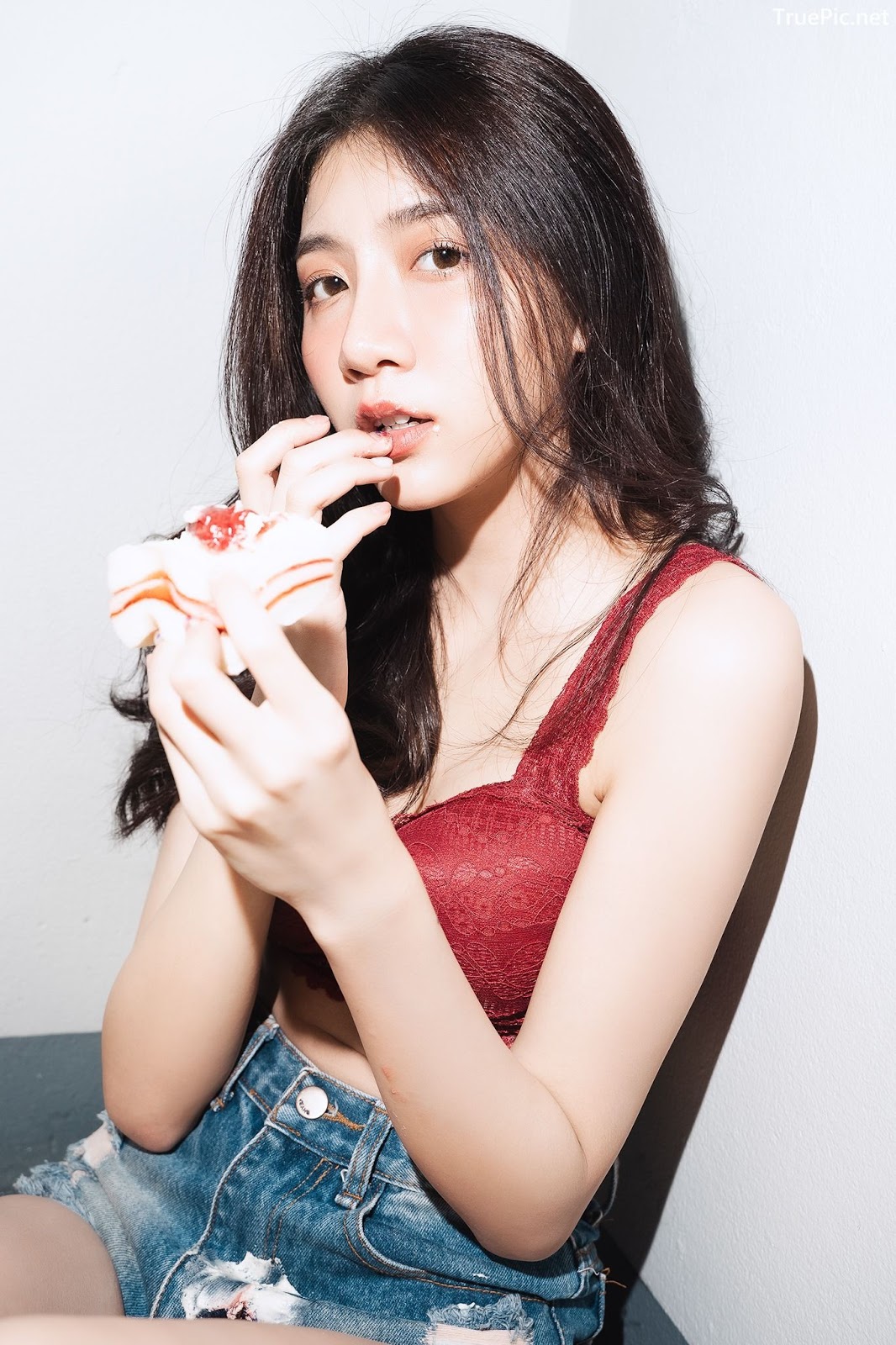 Image Thailand Model - Sasi Ngiunwan - Strawberry Cake - TruePic.net - Picture-23