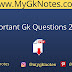 Important Gk Questions 2020 in Hindi & English