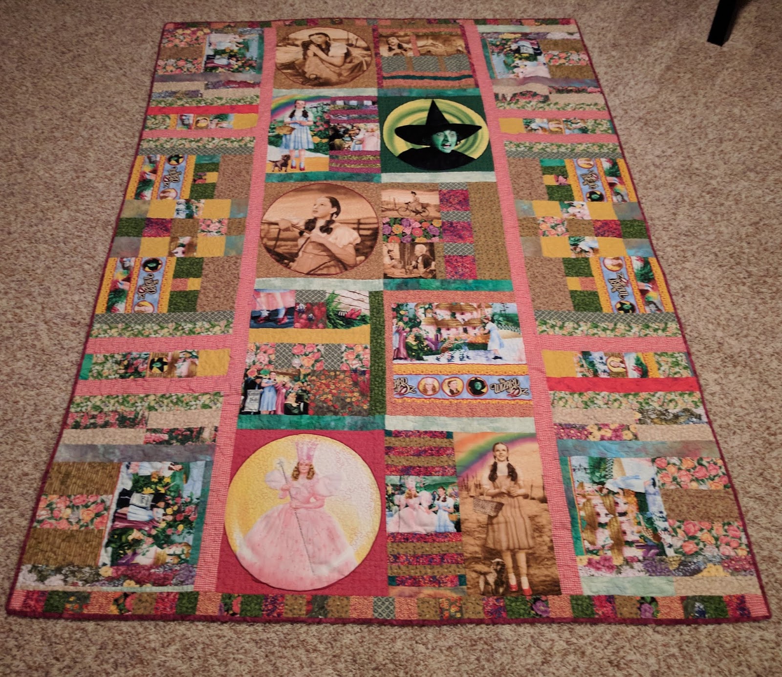 "Wizard of Oz" Full Quilt