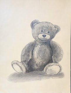 Art Room Britt: Graphite Teddy Bears