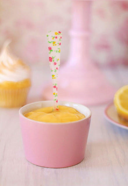 Cupcakes de merengue y limón