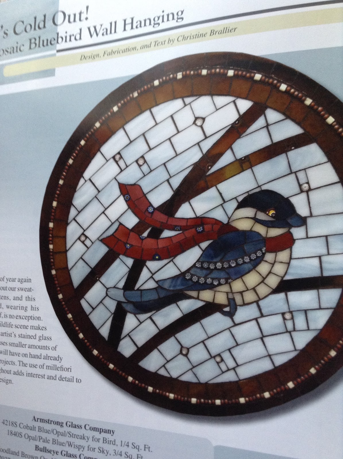 Christine Brallier Art Published in Glass Patterns Quarterly
