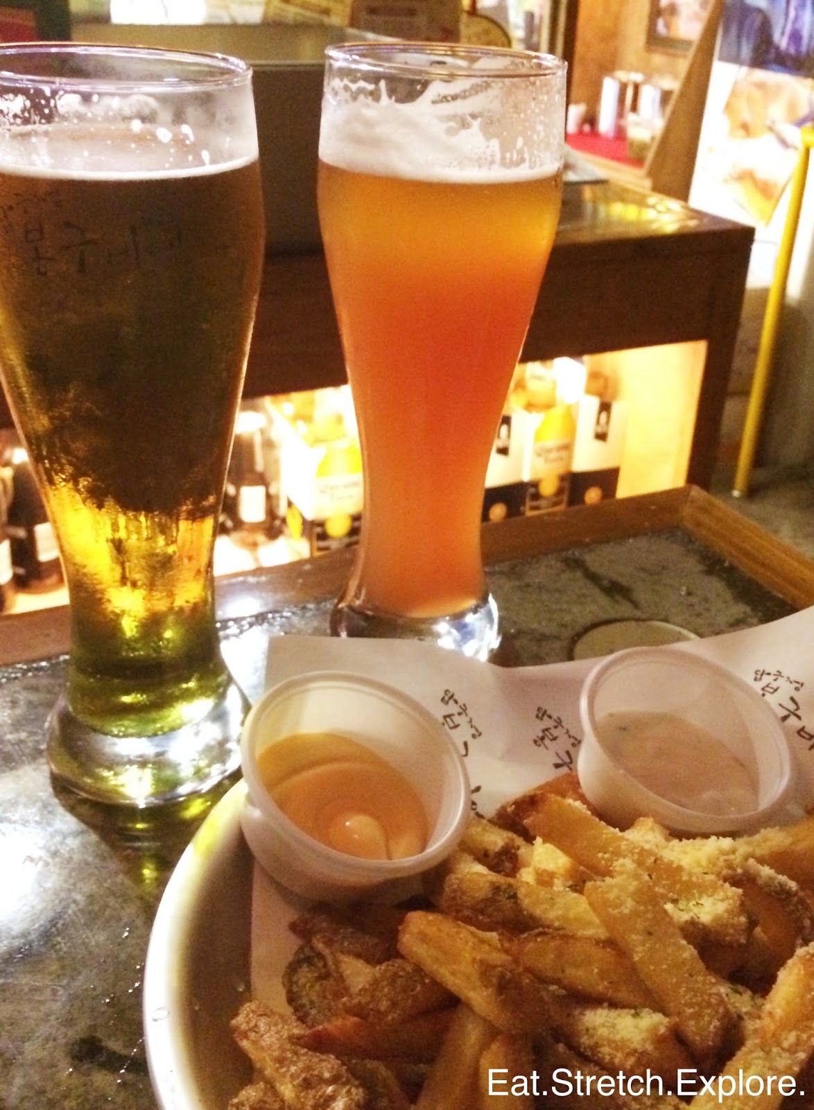 [Seoul Dongdaemun] Bonggu Beer (봉구비어) Fruitflavored Draft Beer and