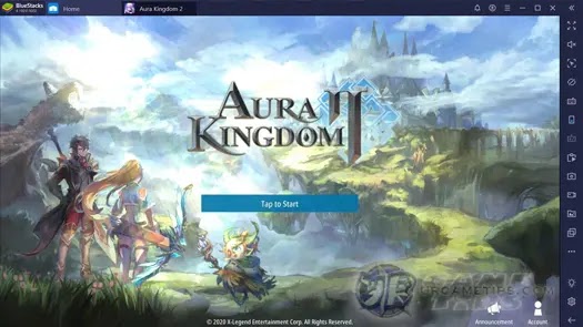 Aura Kingdom 2 Android Emulator Gameplay 1