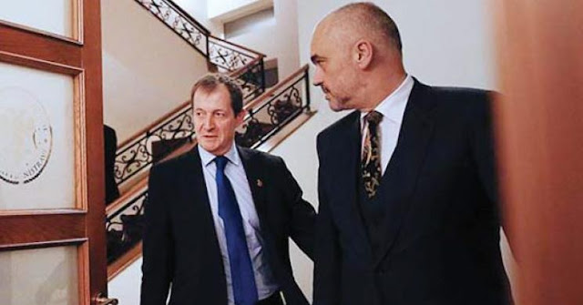 Alastair Campbell advises Albanian Prime Minister Edi Rama on the ...