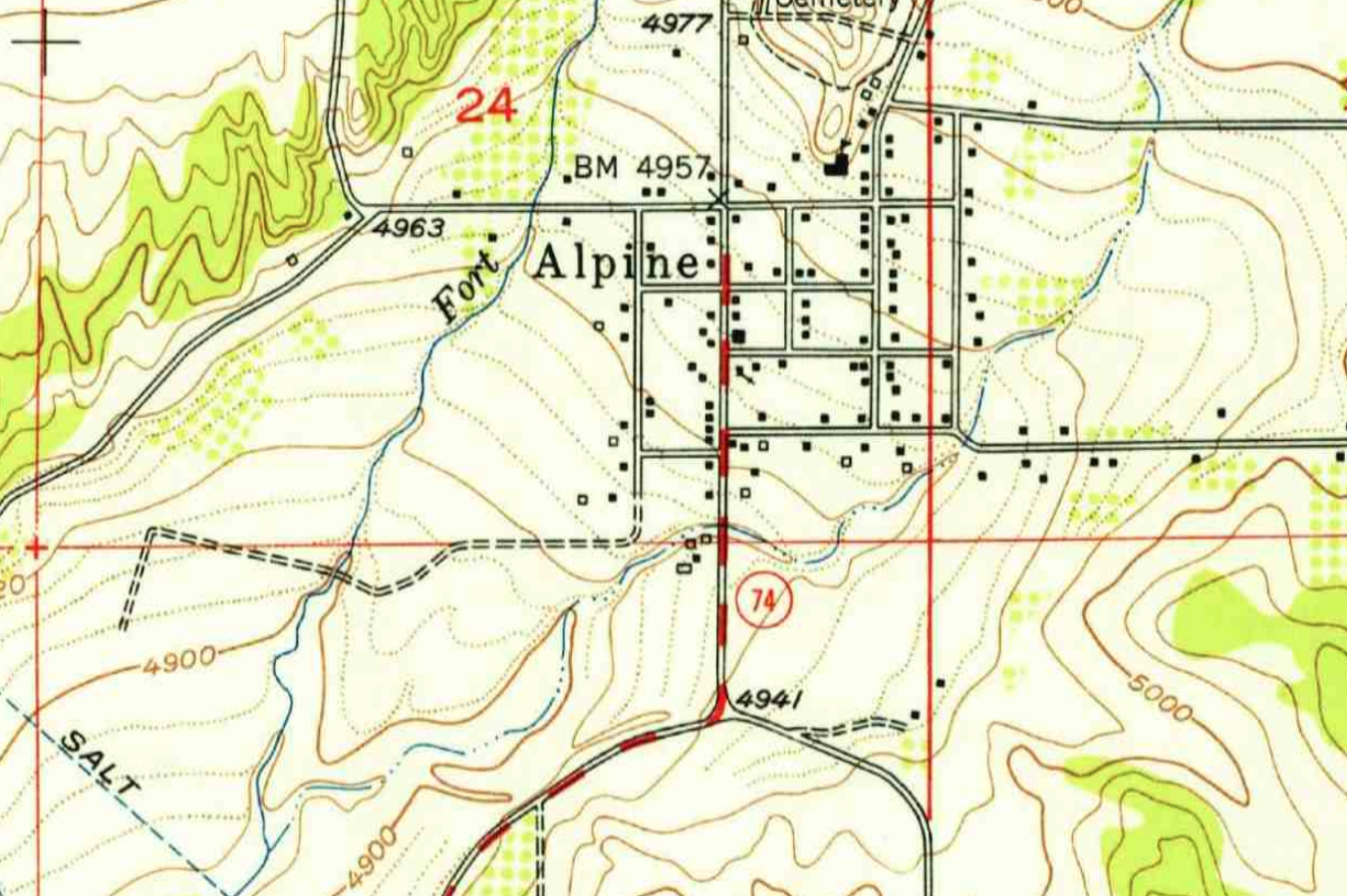 Utah Highways Alpine Highway and the Utah State Developmental Center