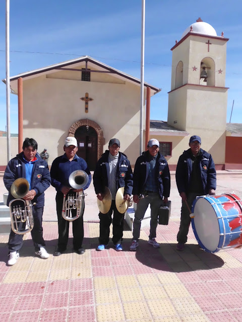 begleiteten unser großes Pfarrfest in San Pablo de Lipez