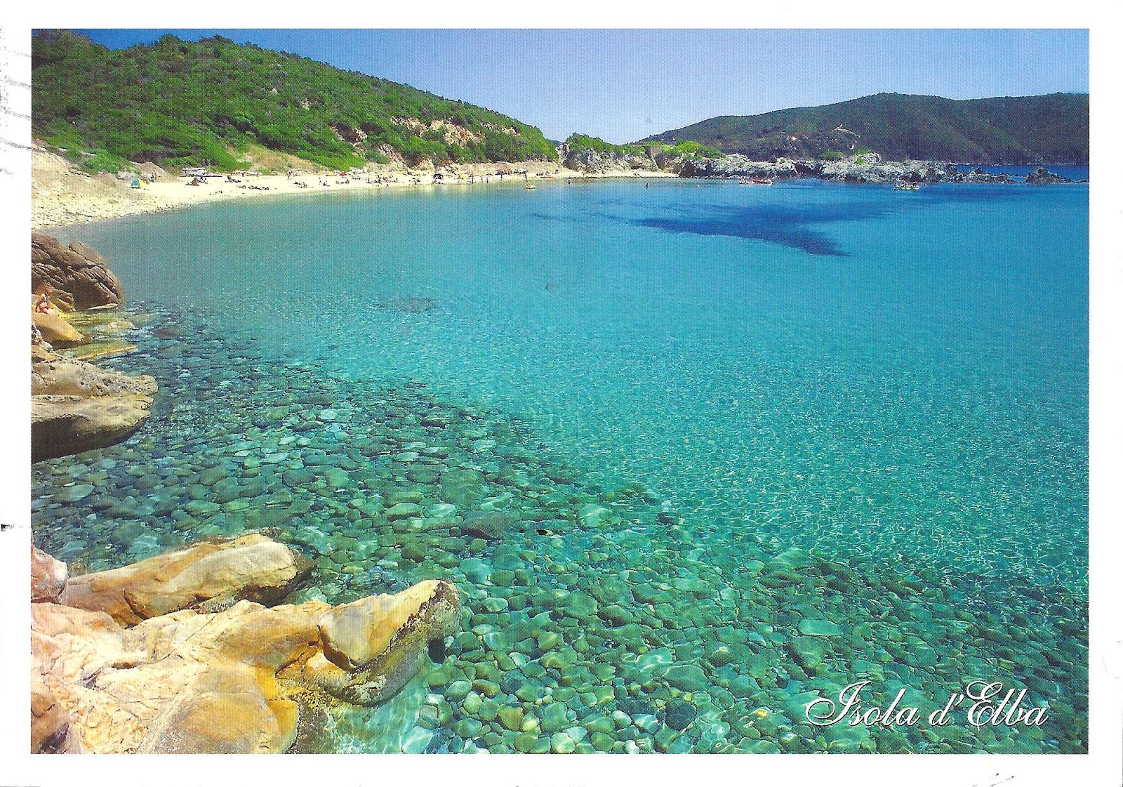 A Journey of Postcards A postcard from Elba, Italy