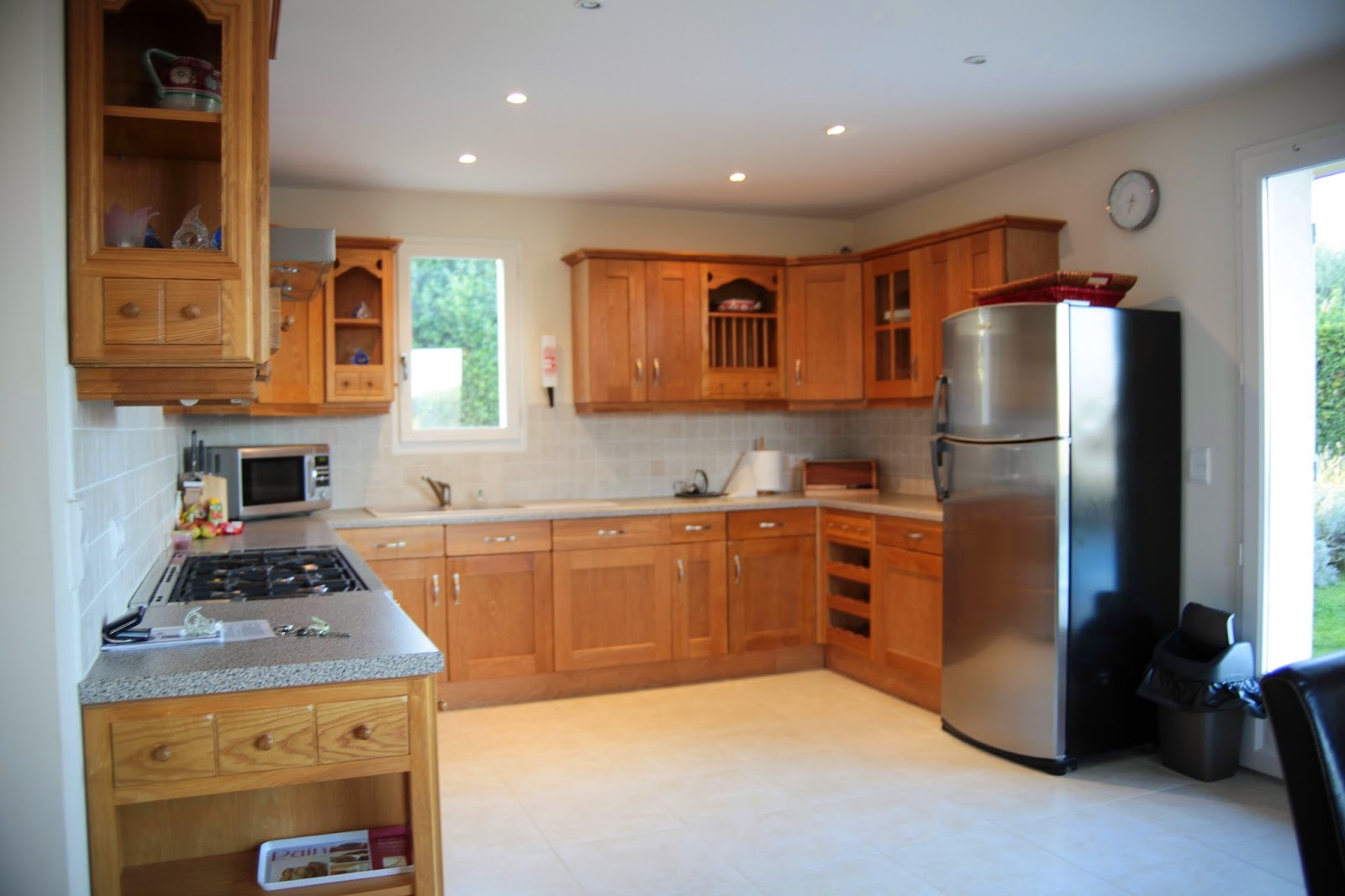 wooden kitchen cabinets