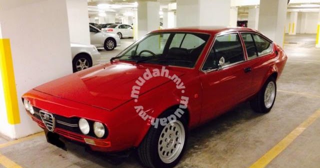 Motoring Malaysia Spotted For Sale 1980 Alfa Romeo Alfetta Gtv 2 0 A Real Beauty If You Ask Me