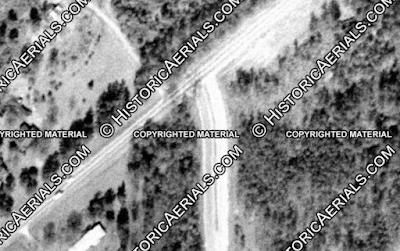 Historic Aerials - 1972 Future site of Powder Springs station on Southwest corner of intersection