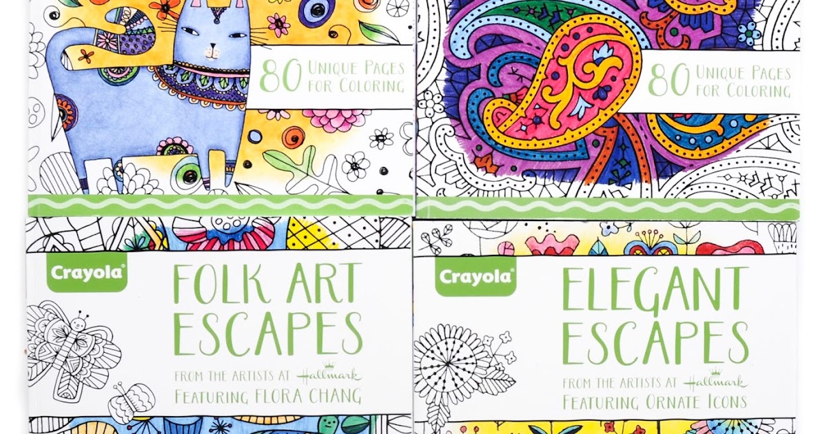 Crayola Adult Coloring Books Review Jenny39s Crayon