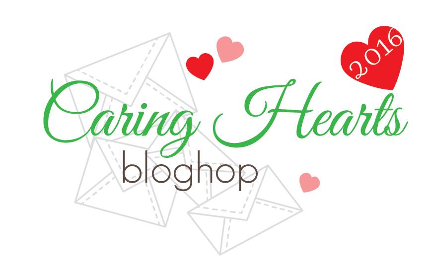 Ling's Design Studio Caring Hearts Card Drive Blog Hop