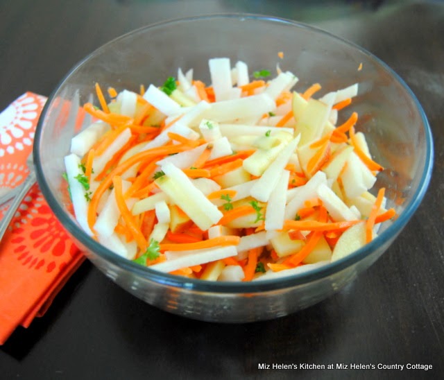 Jicama, Carrot and Apple Salad