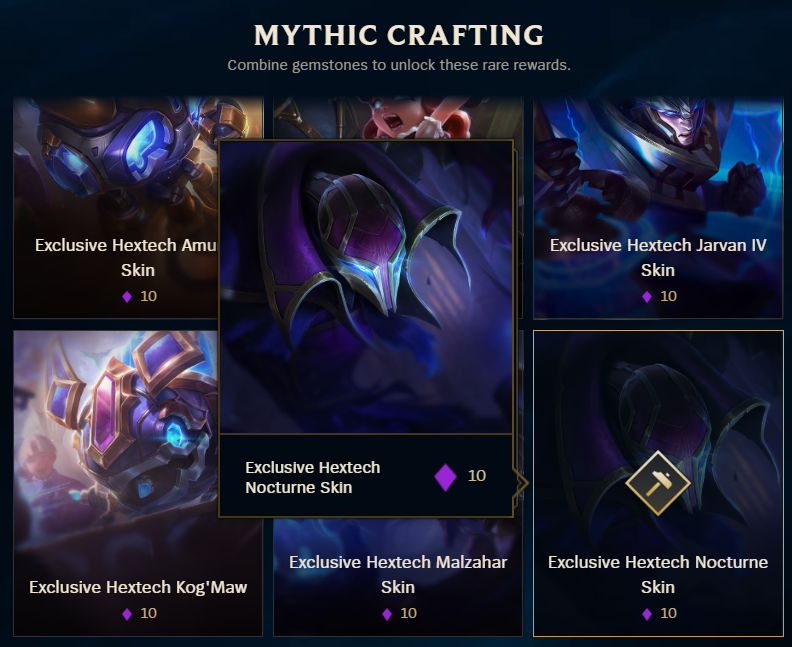 Surrender at 20 Hextech Nocturne now available!