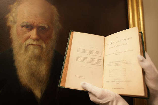 Оригинальная копия книги "Происхождение видов" Чарльза Дарвина. © Peter Macdiarmid/Getty Images