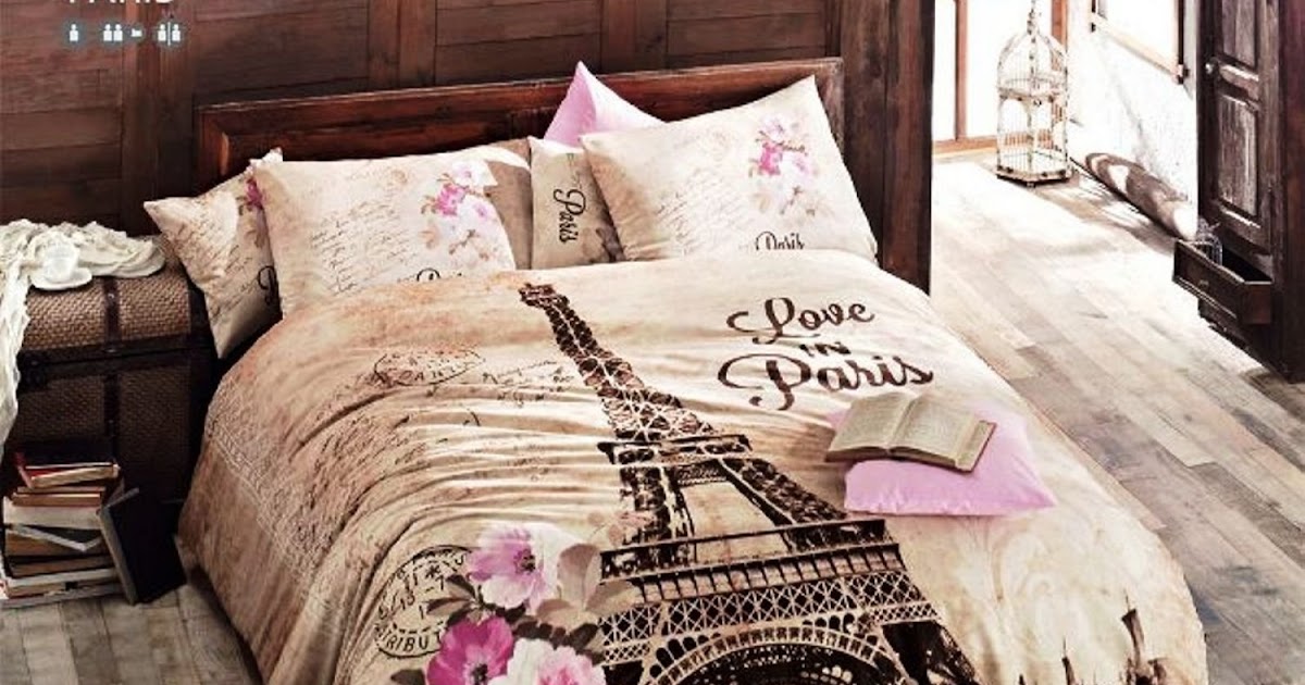 Paris & Eiffel Tower Themed Bedding Sets and Bedroom Decor for Less To
